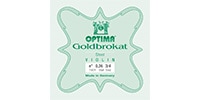 OPTIMA / Gold Brokat Violin String E String 026 BALL 3/4