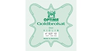 OPTIMA / Gold Brokat Violin String E String 027 BALL 1/2