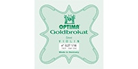 OPTIMA / Gold Brokat Violin String E String 027 BALL 1/16