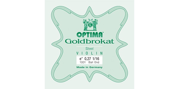 OPTIMA ( オプティマ )  / Gold Brokat バイオリン弦 E線 027 BALL 1/16