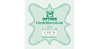 OPTIMA / Gold Brokat Violin String E String 027 BALL 1/8