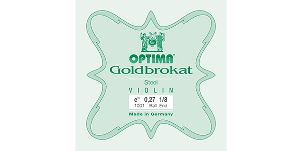 OPTIMA ( オプティマ )  / Gold Brokat バイオリン弦 E線 027 BALL 1/8