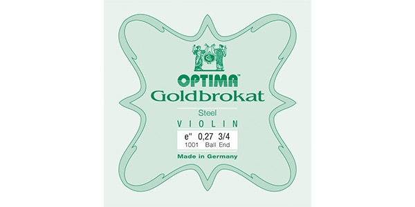 OPTIMA ( オプティマ )  / Gold Brokat バイオリン弦 E線 027 BALL 3/4