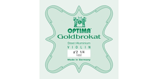 OPTIMA / Gold Brokat Violin String A String 1/4