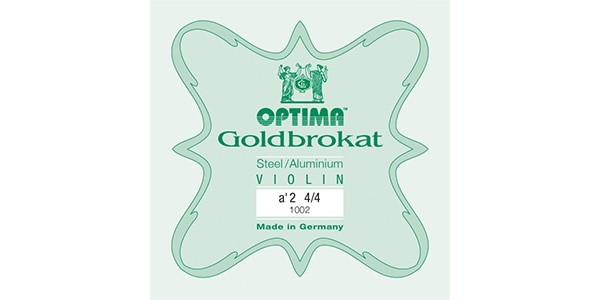 OPTIMA / Gold Brokat Violin String A String 4/4