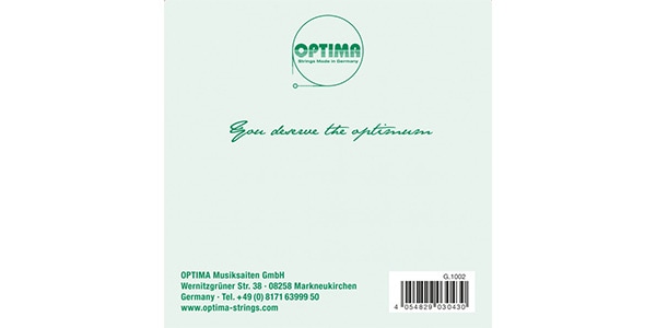 OPTIMA / Gold Brokat Violin String A String 4/4画像2