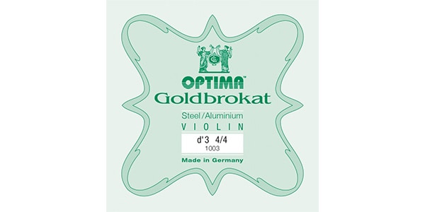 OPTIMA / Gold Brokat Violin String D String 4/4