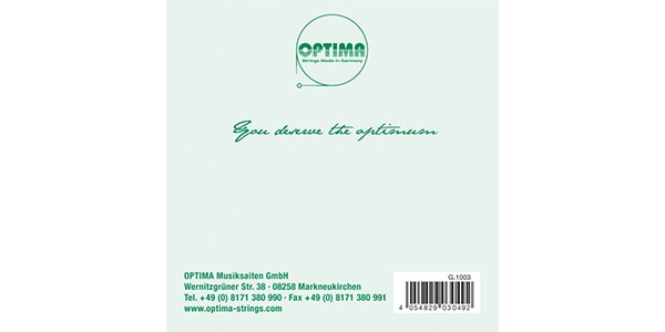 OPTIMA / Gold Brokat Violin String D String 4/4画像2