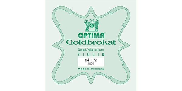 OPTIMA / Gold Brokat Violin String G String 1/2