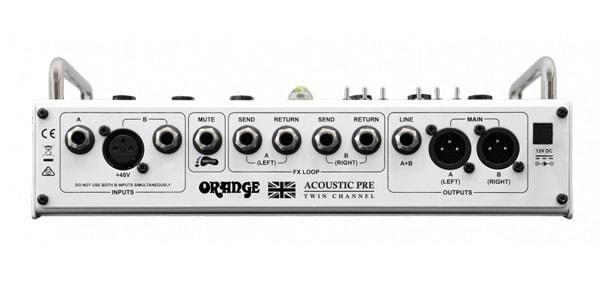 ORANGE / Valve Pre Two-channel Acoustic Preamp Pedal画像5
