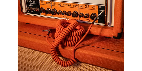 ORANGE ( オレンジ )  / Crush 25ft Coiled Instrument Cable [CA042]画像2