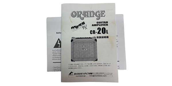 ORANGE ( オレンジ ) / 【USED】CR20L Crush 20L ギターアンプ画像8