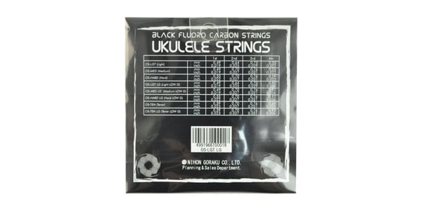 ORCAS OS-LGT LG BLACK FLUORO CARBON STRINGS (ウクレレ弦)(ネコポス)