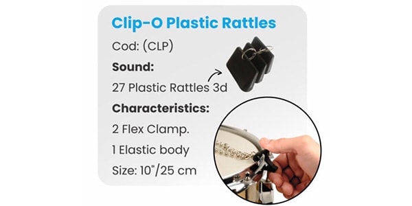 oruga / CLP Clip-O Plastic Rattles画像2