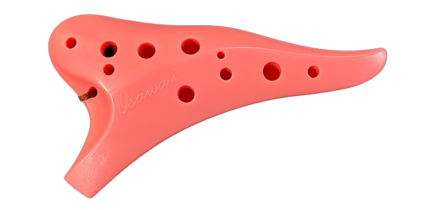 Osawa Ocarina ( オオサワオカリナ )  / AC-PK アルトオカリナ プラスチック製 C調 桃