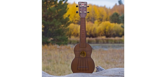 OUTDOOR UKULELE ( アウトドア ウクレレ )  / Soprano Brown Gold　ソプラノウクレレ