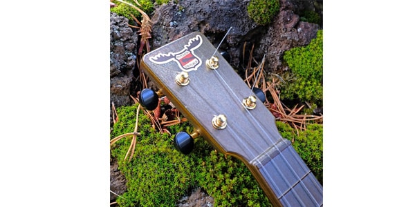 OUTDOOR UKULELE ( アウトドア ウクレレ )  / Soprano Brown Gold　ソプラノウクレレ画像2