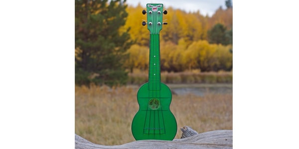 OUTDOOR UKULELE ウクレレ ソプラノ Green Nickel-