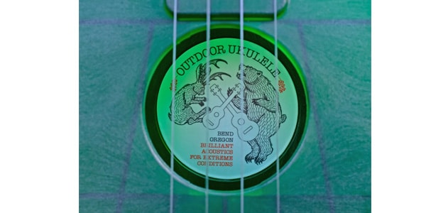 OUTDOOR UKULELE ( アウトドア ウクレレ )  / Tenor Green Nickel画像3