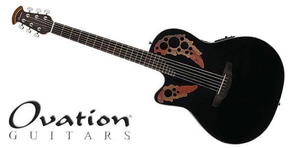 アコースティックギターOvation オーベーション　CE44L-5-G エレアコ　ギター　レフティ