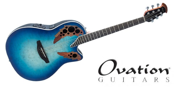 【4768】 Ovation CE48P-RG エレアコ オベーション Blue