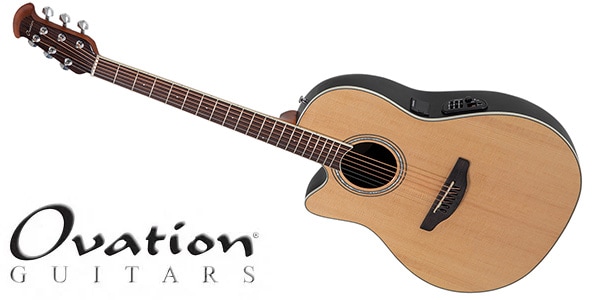 Ovation Celebrity Traditional E-Acoustic Guitar CS24L-4