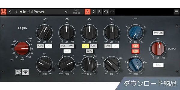 OVERLOUD ( オーバーラウド )  / GEM EQ84 ダウンロード納品