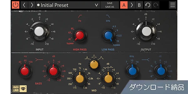 OVERLOUD ( オーバーラウド )  / GEM EQ495 - SUPER-MUSICAL EQ ダウンロード納品