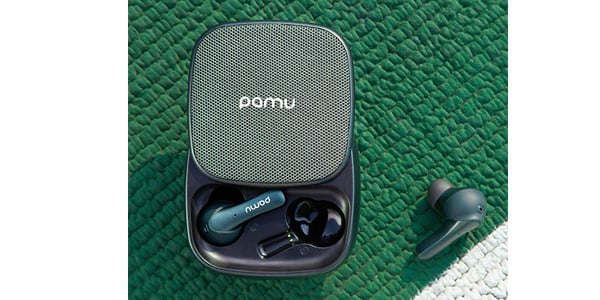 padmate Pamu Slide完全ワイヤレスイヤホン グリーン 送料無料