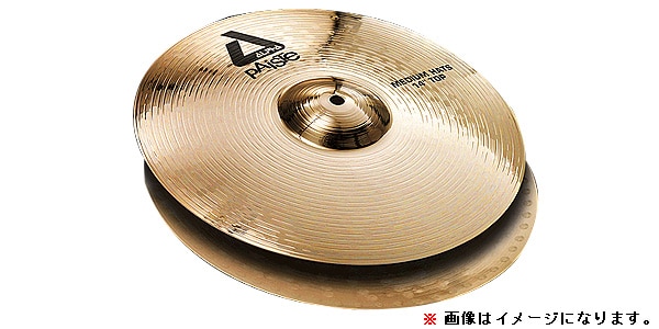 PAISTE/ALPHA BRILLIANT MEDIUM HI-HATS 14