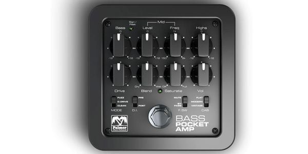 PALMER/Pocket Amp Bass: Portable Bass Preamp with DI-Out