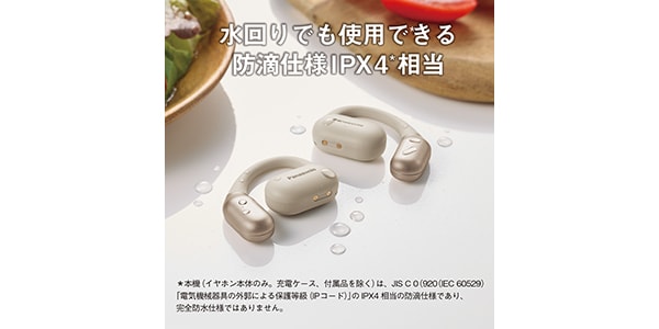 PANASONIC ( パナソニック )  / RB-F10D-K ブラック 完全ワイヤレスイヤホン画像11