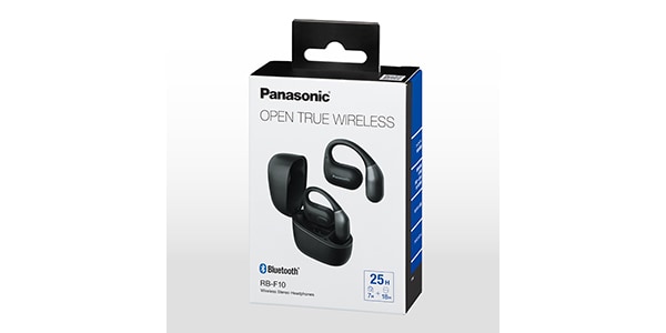PANASONIC ( パナソニック )  / RB-F10D-K ブラック 完全ワイヤレスイヤホン画像4