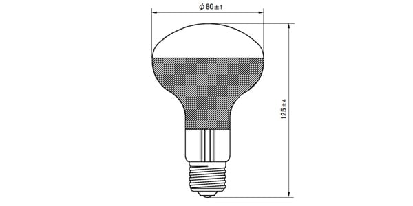 PANASONIC/RF100V90WD レフ電球