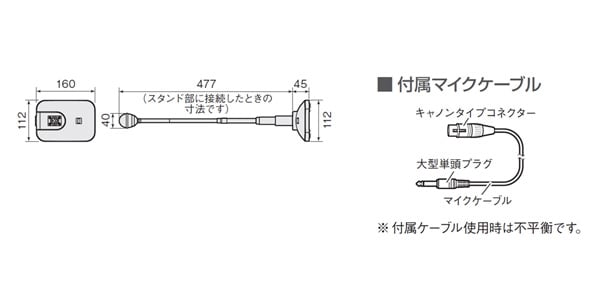 PANASONIC パナソニック WM-561ダイナミックマイクロホン 送料無料 サウンドハウス