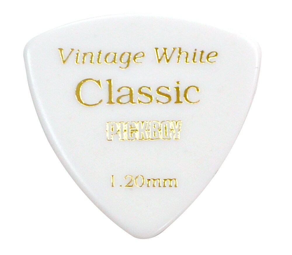 PICKBOY/GP-04W VINTAGE CLASSIC WHITE 1.20mm / TRIANGLE