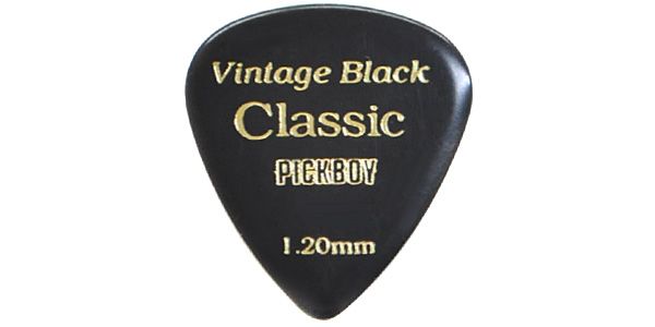 PICKBOY/GP-07 1.20mm VINTAGE CLASSIC BLACK  / RAINDROP