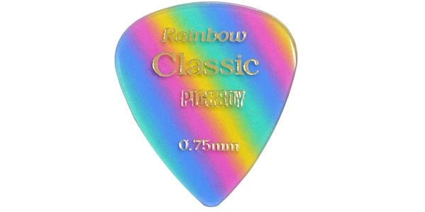 PICKBOY/GP-21 VINTAGE CLASSIC RAINBOW RAINDROP 0.75