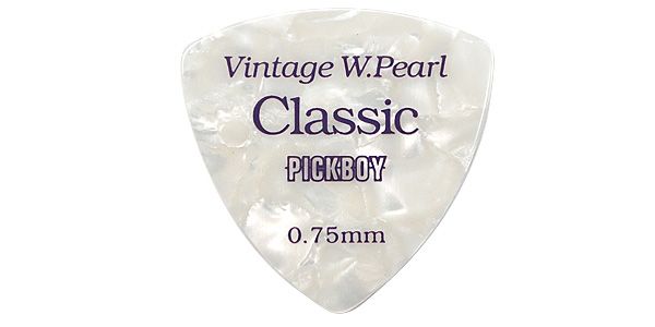 PICKBOY ( ピックボーイ )  / GP-24 Vintage Classic White Pearl 0.75mm