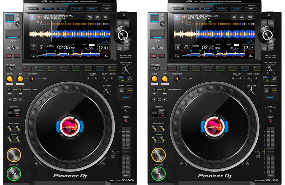 PIONEER/CDJ-3000 2台セット 【厳選】ノベルティ5点付属