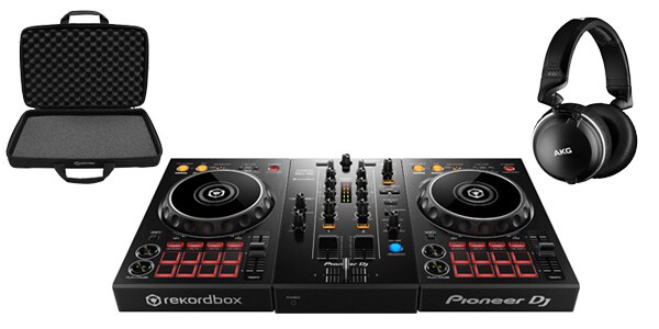 PIONEER/DDJ-400 ヘッドホン＋ケースセット【厳選】ノベルティ2点付属