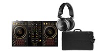 PIONEER DDJ-400-N ヘッドホン＋ケースセット【厳選】ノベルティ2点付属