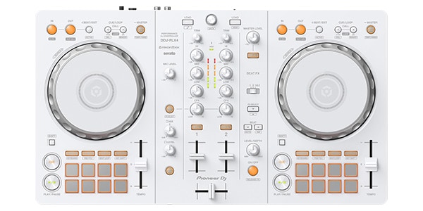 Pioneer DJ / DDJ-FLX4-W rekordbox＆Serato DJ対応2chPCDJコントローラー