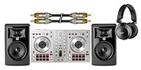 PIONEER DDJ-SB3-S スピーカー+ヘッドホンセット【厳選】ノベルティ付