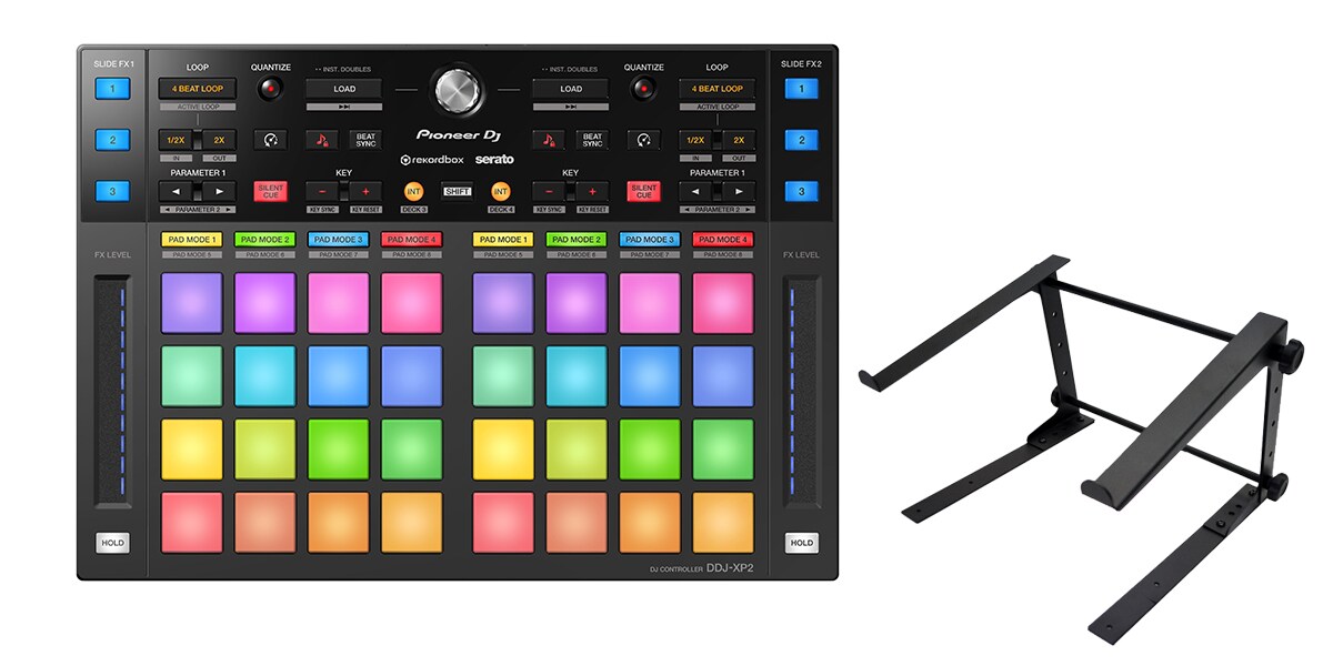 PIONEER/DDJ-XP2 パッド搭載拡張コントローラー 【厳選】ノベルティ付属