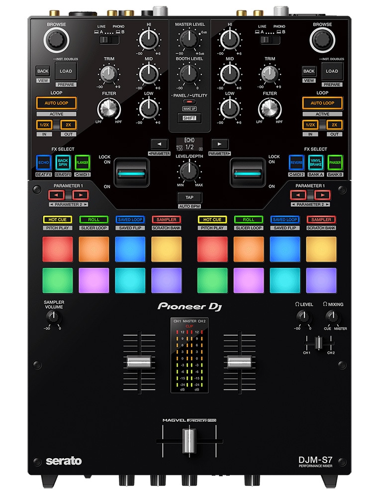 PIONEER/DJM-S7 バトルDJ向け2ch DJミキサー
