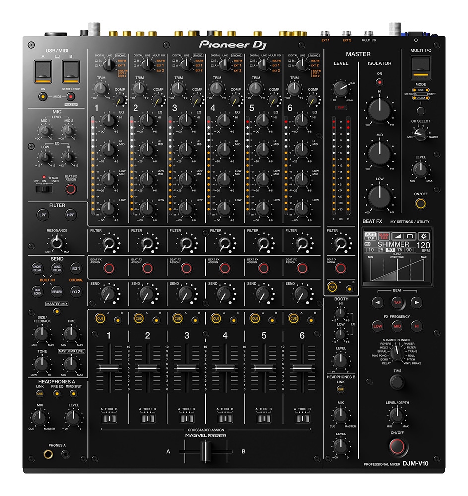 PIONEER/DJM-V10 6ch プロフェッショナルDJミキサー