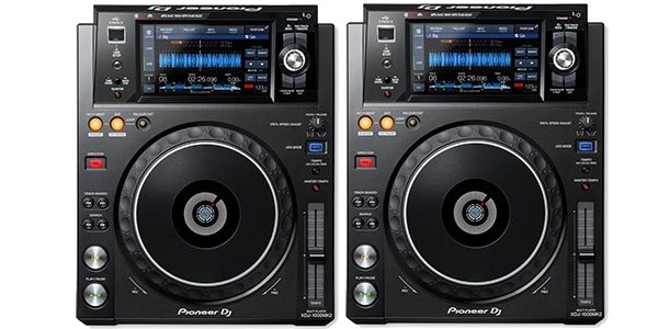 PioneerCDJ-1000,CDJ-1000mk2 2台セット スタンド付