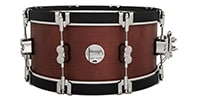 PDP / Concept Maple Classic Snare Oxblood Stain w/Ebony Hoop