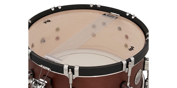 PDP ( ピーディーピー )  / Concept Maple Classic Snare Oxblood Stain w/Ebony Hoop画像4
